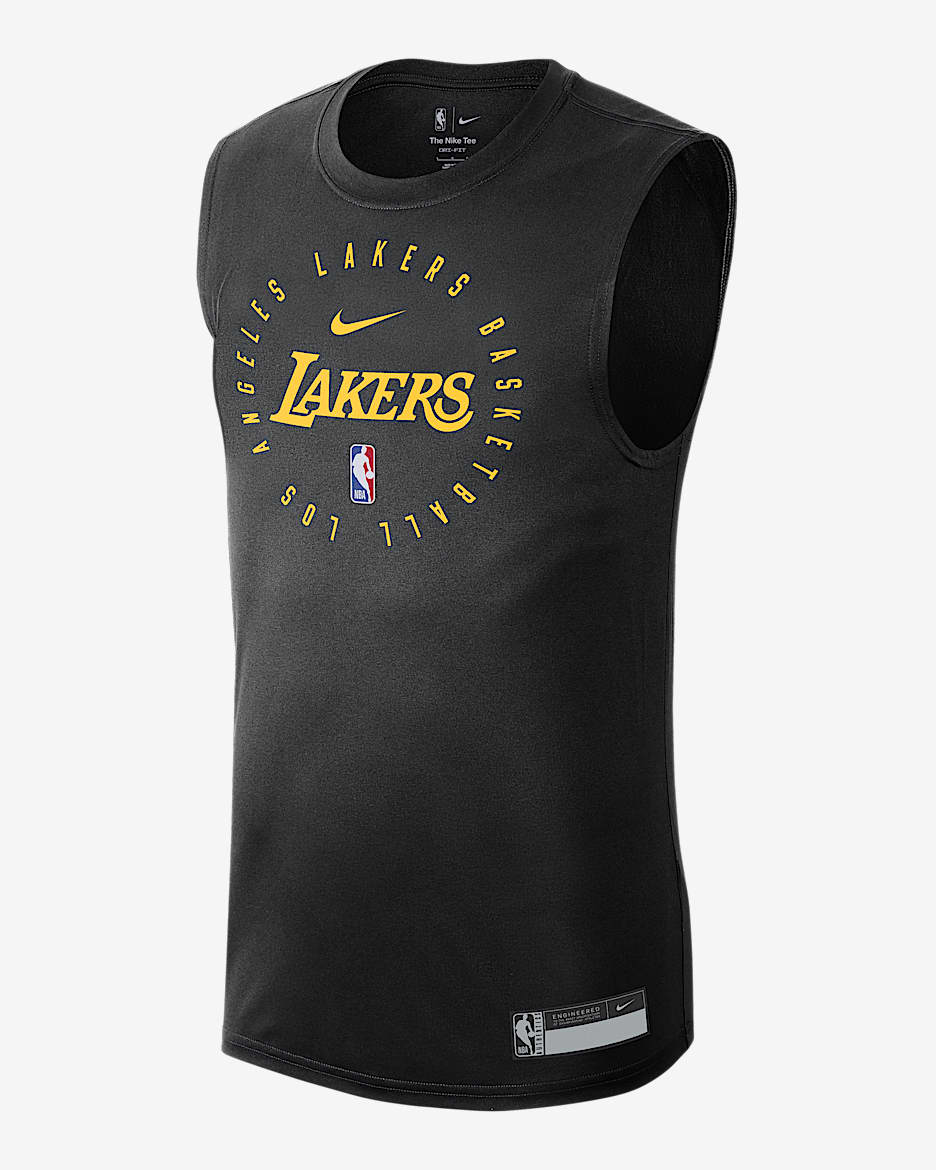 Lakers nike practice shirt on sale